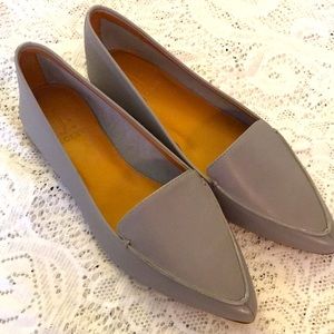 J. Crew Grey Flats